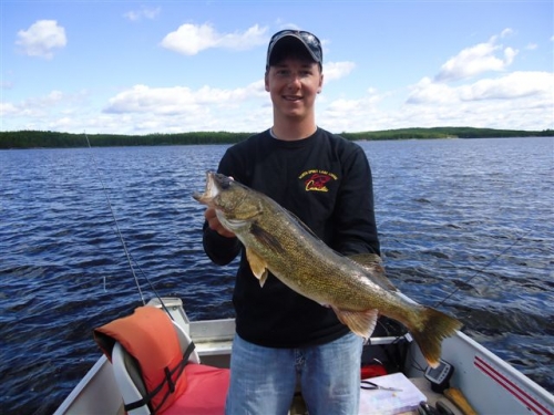 A nice catch courtesy of North Spirit Lake Lodge.