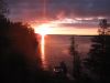 A perfect ending to a great day on Cedar Bay in Sioux Lookout.
The sky is predicting another one tomorrow!