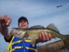 Bill Altenburg on Wabigoon Lake with his catch! Nothing beats a day on the lake in the Patricia Region.