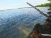 A nice shot of the lake from the shore