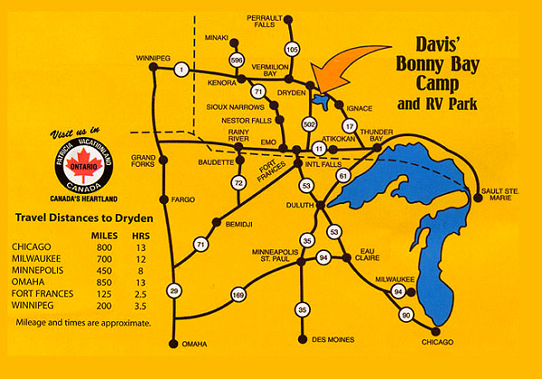 Davi's Bonny Bay Fishing Map