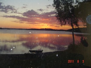 Sunrise at Moosehorn Lodge