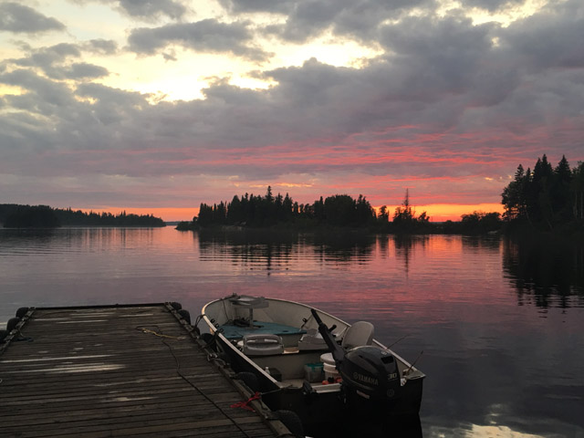 Nordic Point Lodge Sunset Country, Ontario, Canada, point cedar bait shop