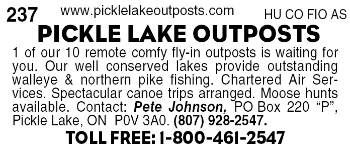 Pickle Lake Outposts