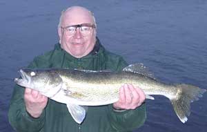 walleye fishing in Ontario, Canada