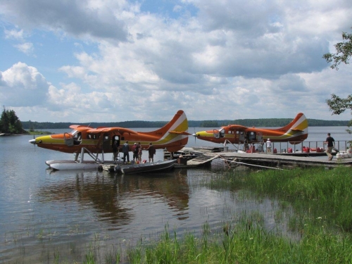 What an adventure! Flying in to the fishing spots. What better way to spend your Canadian Fishing vacation.